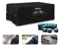 Dining Table Chair Cover Rectangular Heavy Duty Winter 98'' L X 78'' W X 28'' H Blackpatio Furniture Set Covers Waterproof, Outd
