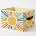 RKQIEG Boho Colorful Sunshine Storage Bins Box with Handles