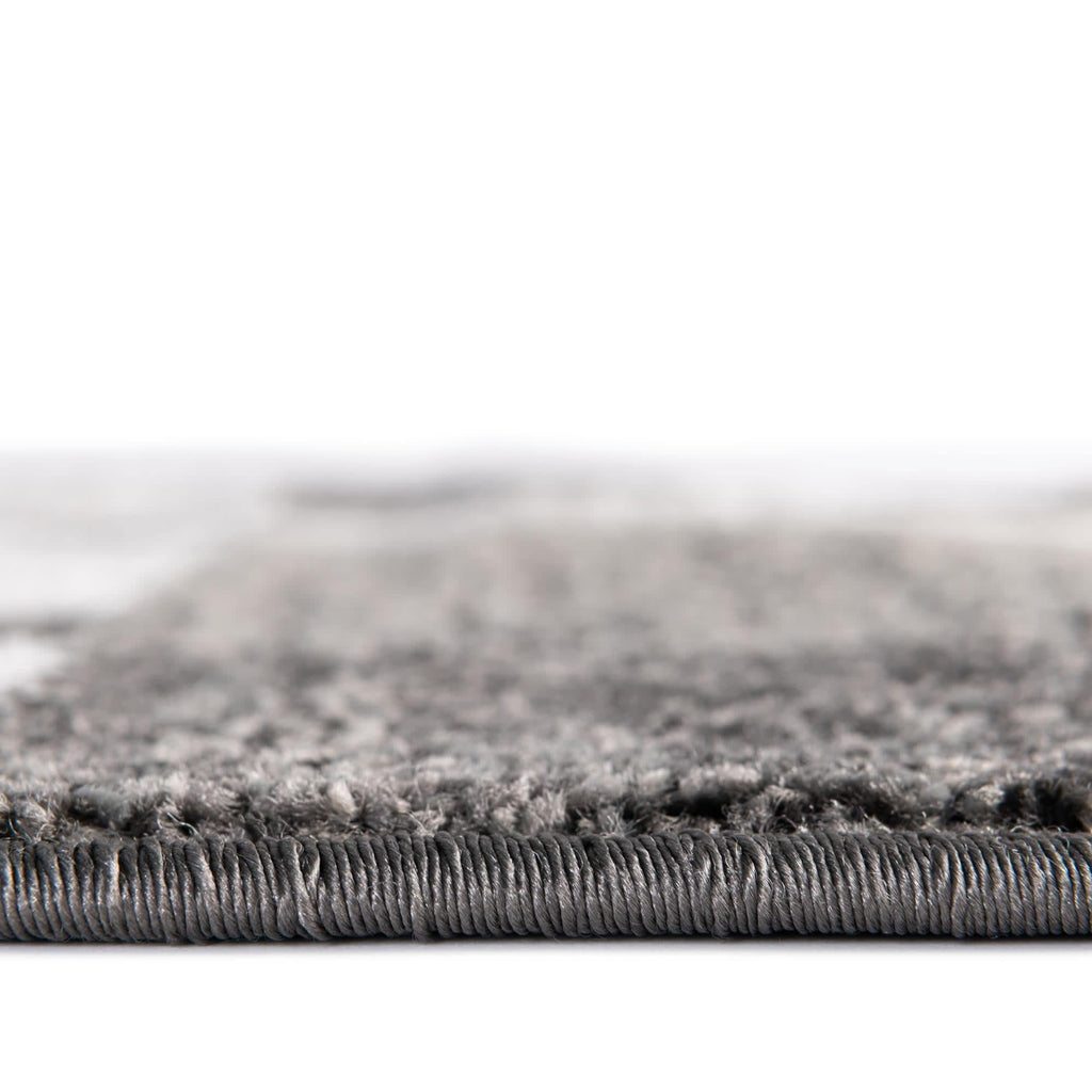 Unique Loom Autumn Collection Area Rug - Providence (2' 7'' X 10' Runner, Gray/ Ivory)