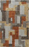 Dalyn Aero Multi 5'3" X 7'7" Area Rugs Ae3Mu5X8