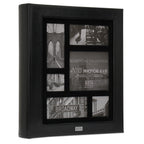 Kleer-Vu Photo Album Suedeleather Collection, Holds 500 4X6 Inches Photos, 5 Per Page - Black