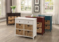 HomeRoots Kitchen HomeRoots Drawers Multicolor