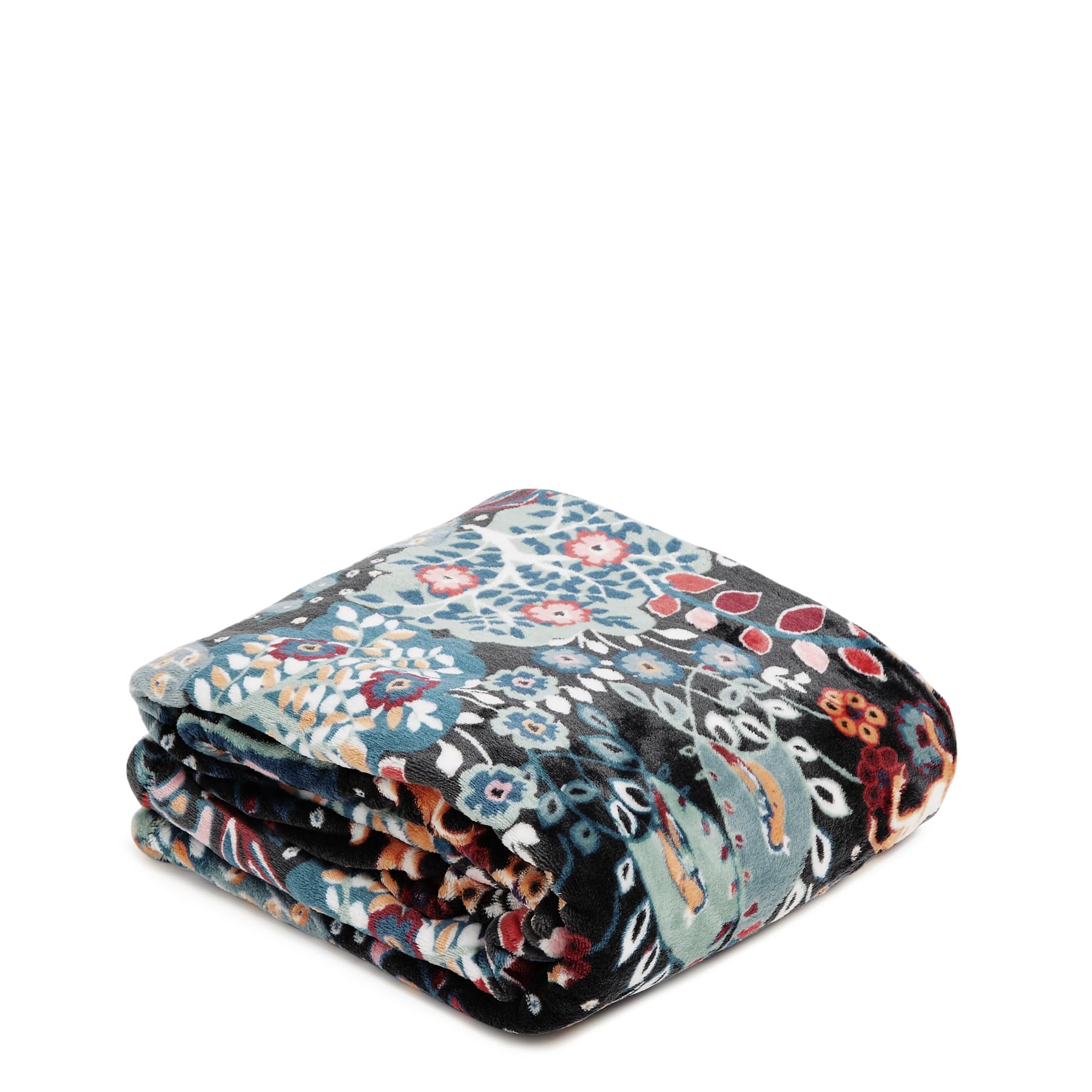Vera Bradley Women'S Fleece Plush Throw Blanket, Enchantment, 80 X 50