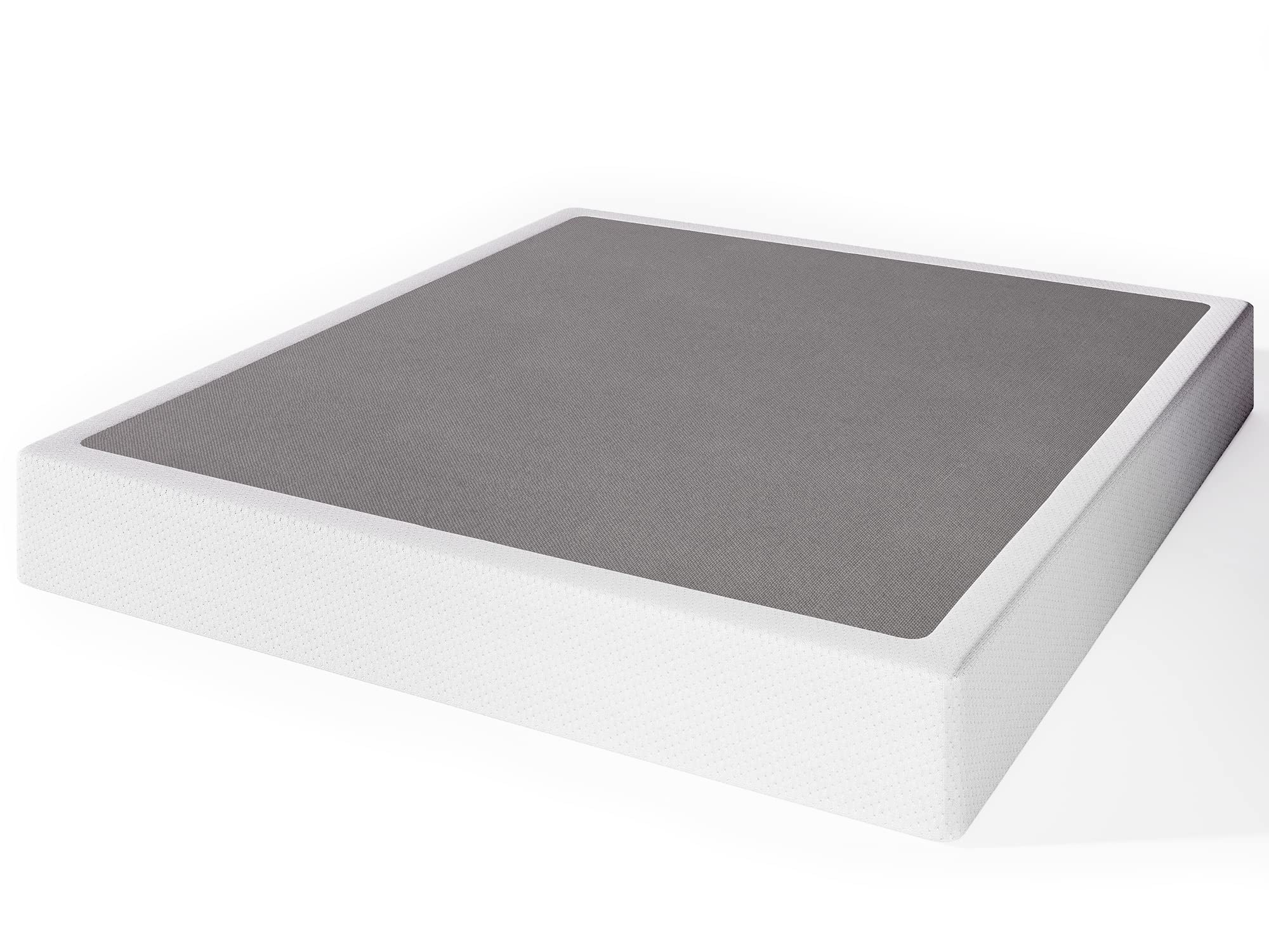 Rldvay Box-Spring-Queen, 9 Inch Metal Queen Box Spring Only, Heavy Duty Queen Size Box Spring With Fabric Cover, Easy Assembly, Non Slip, Noise Free