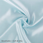 Shopbedding Luxury Satin Pillowcase For Hair - Queen Satin Pillowcase With Zipper, Rust (Pillowcase Set Of 2) - Blissford