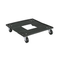 Safco Products 4188 Stack Chair Cart for 4185 Stack Chairs and Visit Stack Chairs, Sold Separately, Black