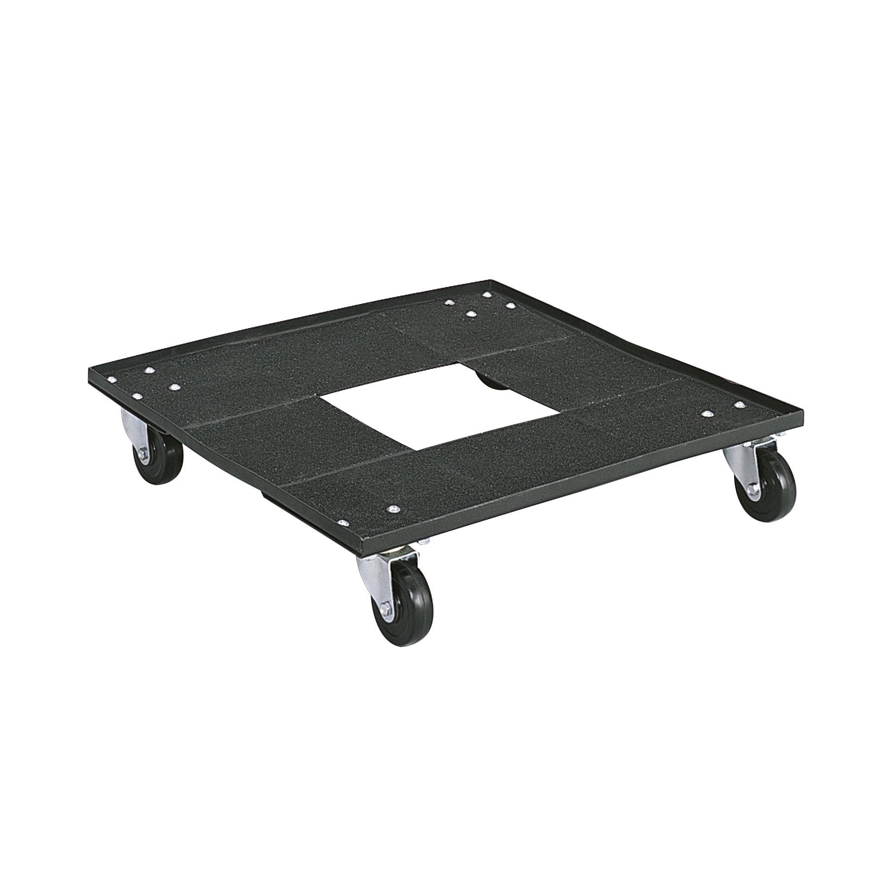 Safco Products 4188 Stack Chair Cart for 4185 Stack Chairs and Visit Stack Chairs, Sold Separately, Black