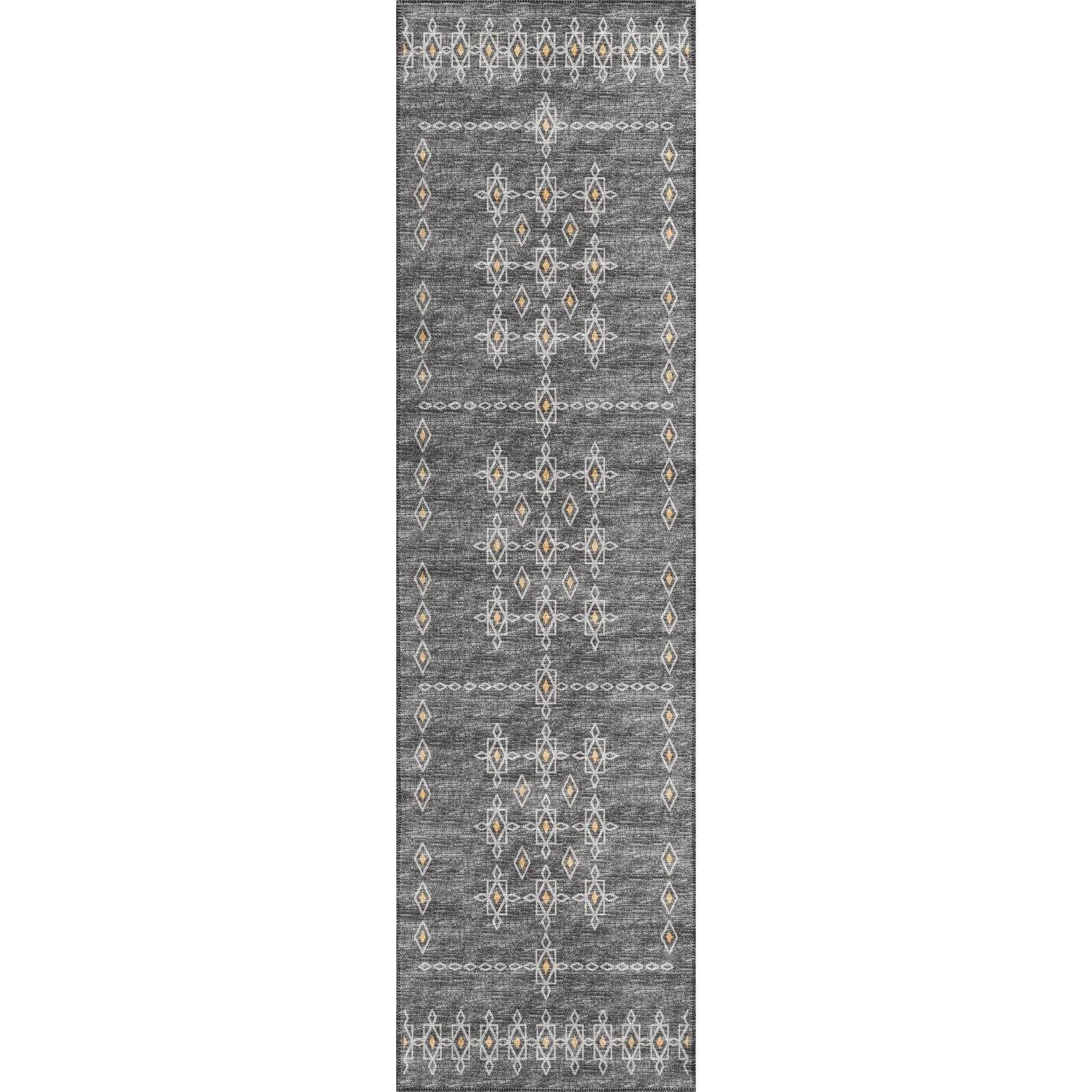 Sedona Sn3 Grey Transitional Rug Runner 2' 3" X 12'