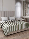 Monte Carlo Olive Jacquard Double Bed 290 GSM Ac Blanket