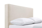 Coaster Home Furnishings Kosmo Transitional 46-inch Fabric Upholstered Panel Headboard for Bedroom Convertible Queen or Full Size Sand 315993QF