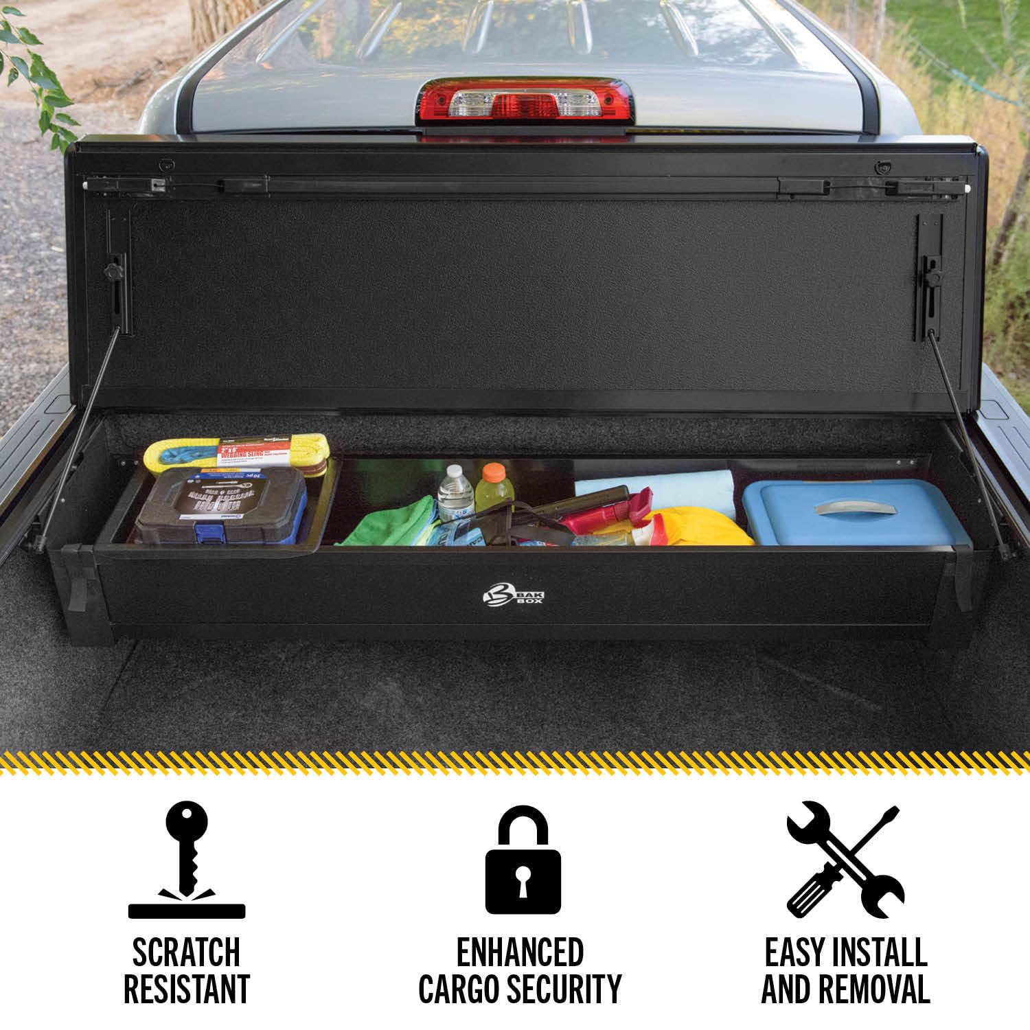 Realtruck Bak Bakbox 2 Fold-Away Utility Box | 92401 | Fits 2000 - 2015 Toyota Tundra (All Beds)