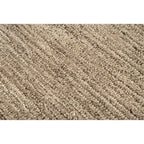 Rizzy Home Alora Decor Emerson 5' X 8' Solid Brown/Gray/Rust/Blue Hand-Tufted Area Rug