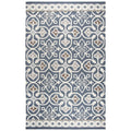 Rizzy Home Alora Decor Lavine 9' X 12' Blue/Gray/Natural/Taupe/Gray Hand-Tufted Area Rug