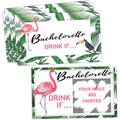 Bachelorette Party Drinking Games - Drink If Games Scratch Off Cards - Perfect for Girls Night Out Activity,Bridal Showers,Brida