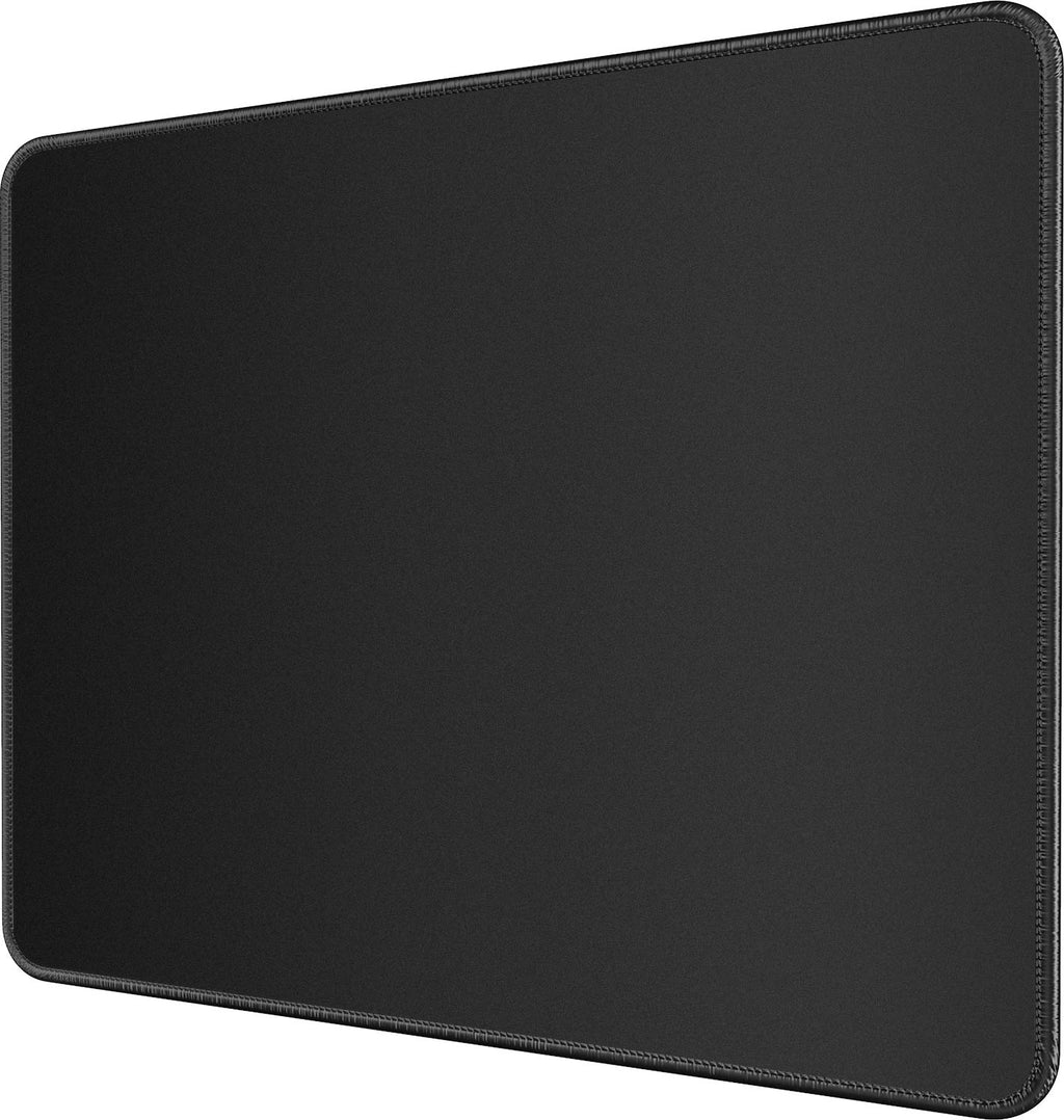 Mroco Gaming Mouse Pad [40% Larger] With Non-Slip Rubber Base, Premium-Textured & Waterproof Mousepad With Stitched Edges For La