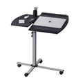 Techni Mobili Rolling Adjustable Laptop Cart, Graphite