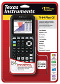 Texas Instruments Ti-84 Plus Ce Graphing Calculator, Black