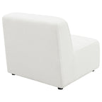 Coaster Sunny Upholstered Armless Chair, Natural