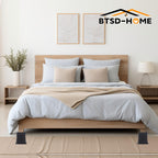 Btsd-Home Bed Risers 2, 3 Or 4 Inch Heavy Duty Furniture Risers Adjustable Dorm Bed Lifts Risers Table Desks Legs Blocks 4 Pack