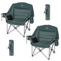 Nice C Camping Chairs, Oversized XL Padded Camping Chair, Outdoor Chair, Lawn Chairs, Lounge Chair, Wide&Thick, Heavy Duty 400lb