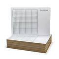 9 X 12 Two Sided Graph Board - 24 Pack