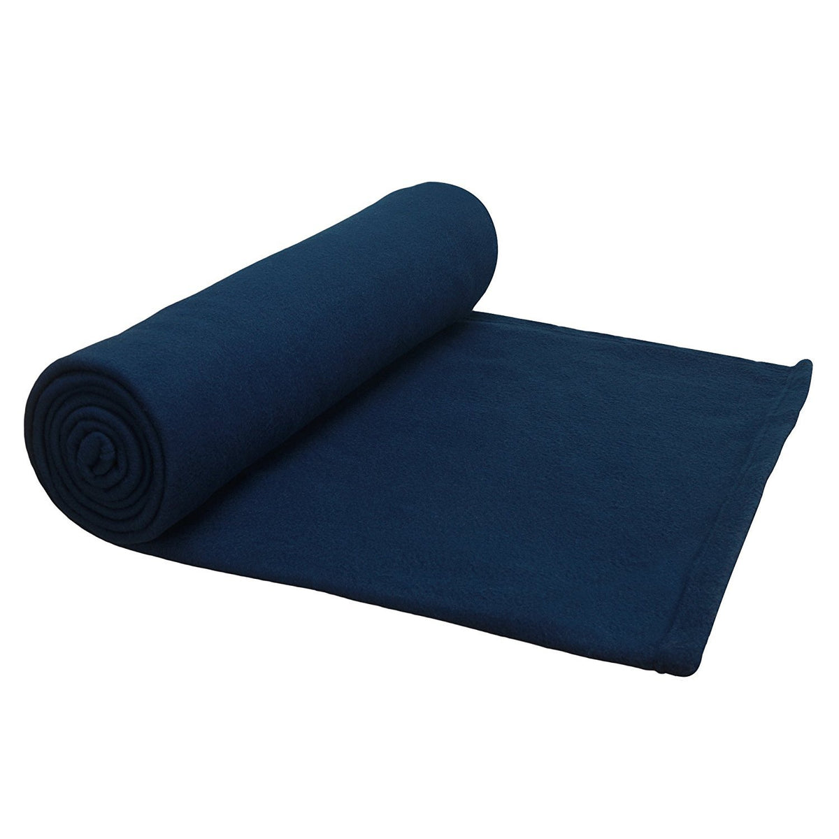 Goyals Polar Fleece 250TC Single Bed Blanket  Navy Blue
