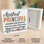 Assistant Principal Gifts For Women, Assistant Principal Birthday Christmas Teacher'S Day Gifts Back To School For Assistant Pri