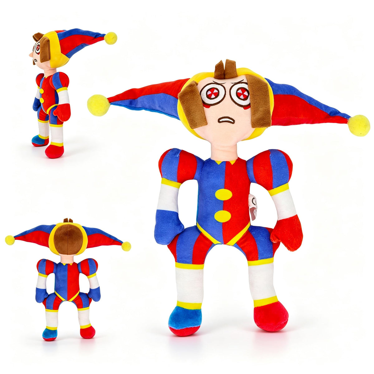 oo&ylyuelang The Amazing Digital Plush,11.8 Jax Plush Cute Stuffed Figure Doll,Collection for TV Fans Gift, Cute Stuffed Figure