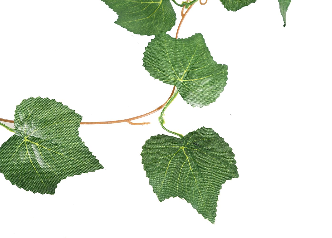 Botius 38 Ft - 5 Strands Autumn Artificial Grape Leaf Garland Fall Decoration For Home Wedding Wall Party