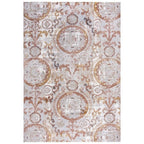 Rizzy Home Alora Decor Lavish 5'3"X7'6" Geometric Beige/Gray/Rust/Blue Area Rug