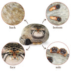 Sew Butiful Steppe Cat Plush, Cat Stuffed Animal 35Cm/14Inch, Pallas Cat Plush Pillow, Cute Plushies For Girls, Soft Plush Pillo