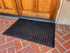 Envelor 2-Pack Anti Fatigue Rubber Floor Mat Non-Slip Restaurant Mat For Floors Bar Mat Drainage Mat Doormat Door Mat Utility Garage Floor Mat Home Mat Anti Slip Entry Mat 24 X 36 Inches