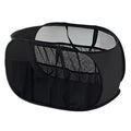 Collapsible Laundry Hamper with Lid, Pop Up Laundry Baskets,Foldable Laundry Hamper for Home, Laundry Room, Bedroom (Black (no l