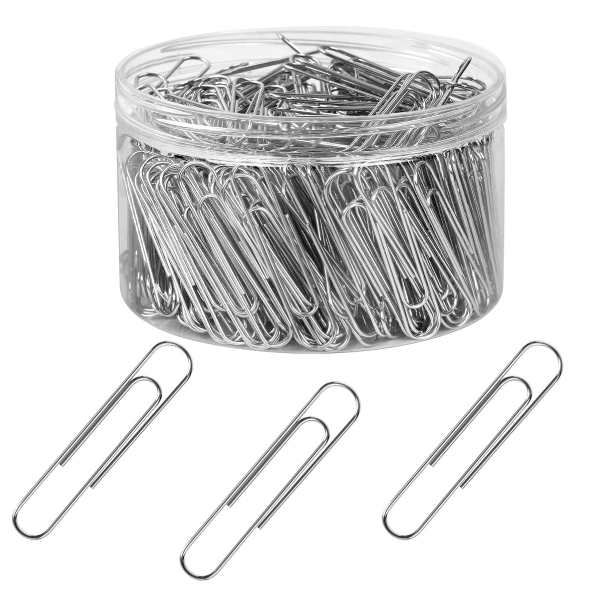 280 Pcs Large Paper Clips, 2 Inch Jumbo Paper Clips, Silver Paperclips, Stainless Steel Paper Clips Large, Paperclips Office For