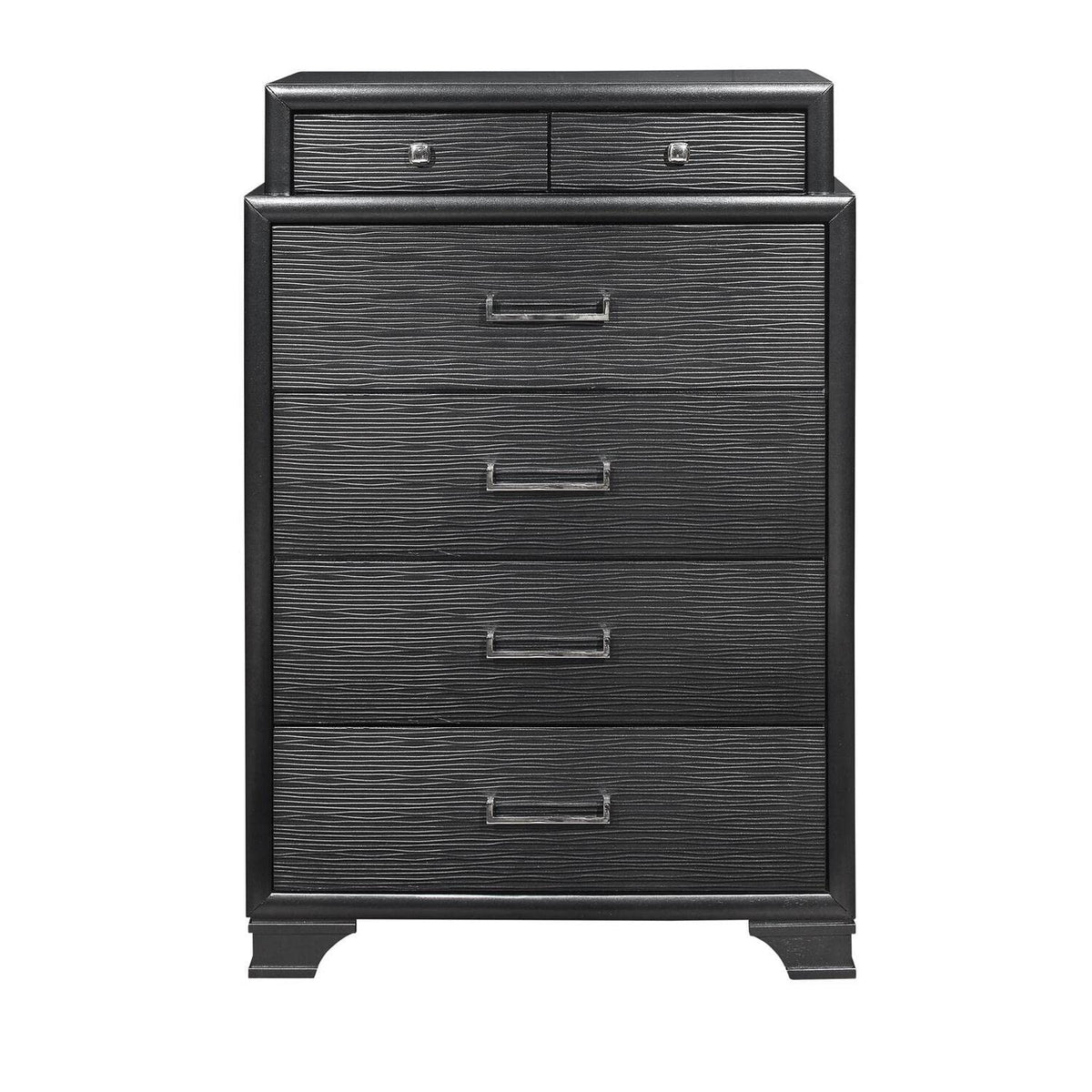 Global Furniture Usa Grey-Ch Jordyn Textured Chest