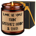 LEADO Candle, Hairdresser Gifts, Hair Stylist Gifts for Women, Men, New Salon Owner Gifts - Cosmetology Graduation Gifts, Thank 