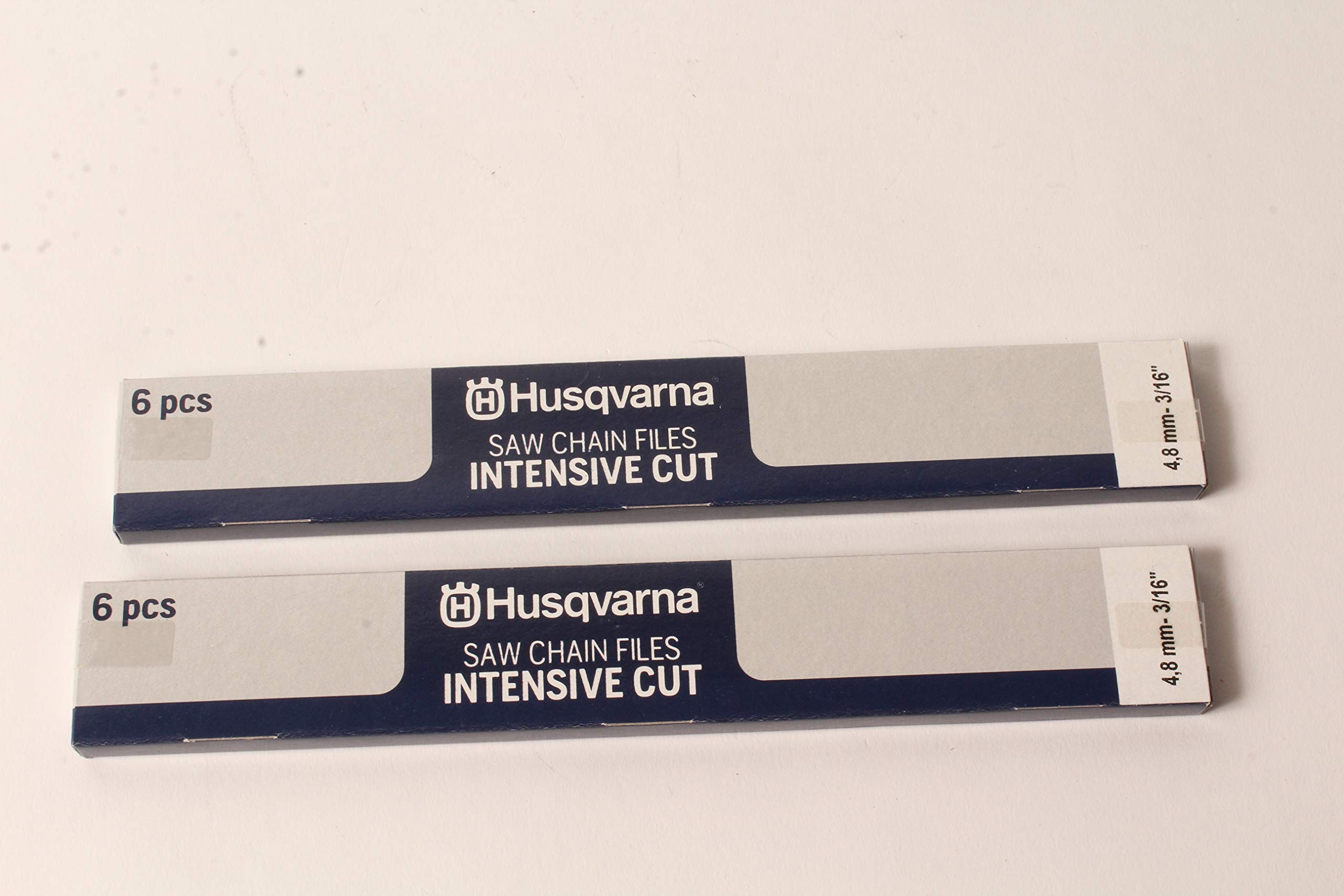 Husqvarna Pack Of 12 Genuine 597356302 3/16' 4.8Mm Round Chainsaw Files