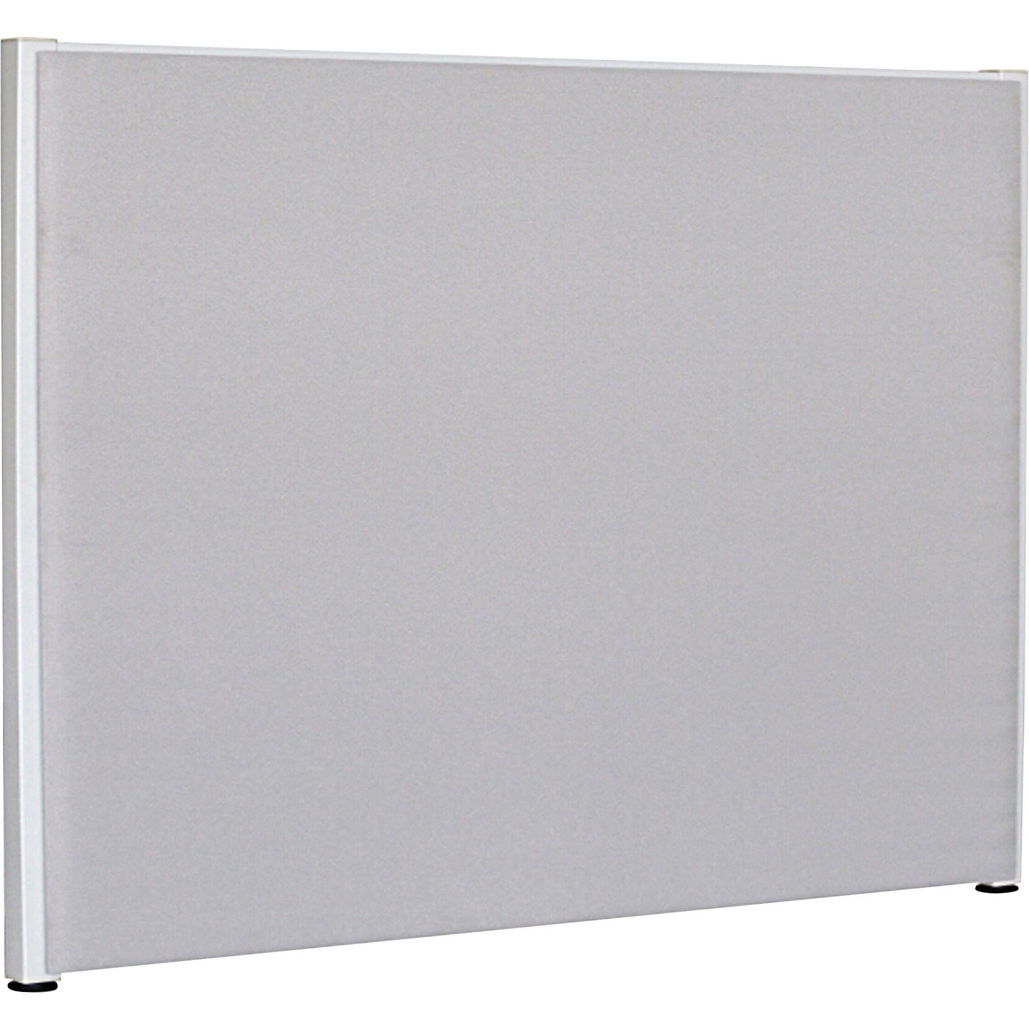 72" Width x 48" Height - Fabric, Steel - Gray-90264-Furniture