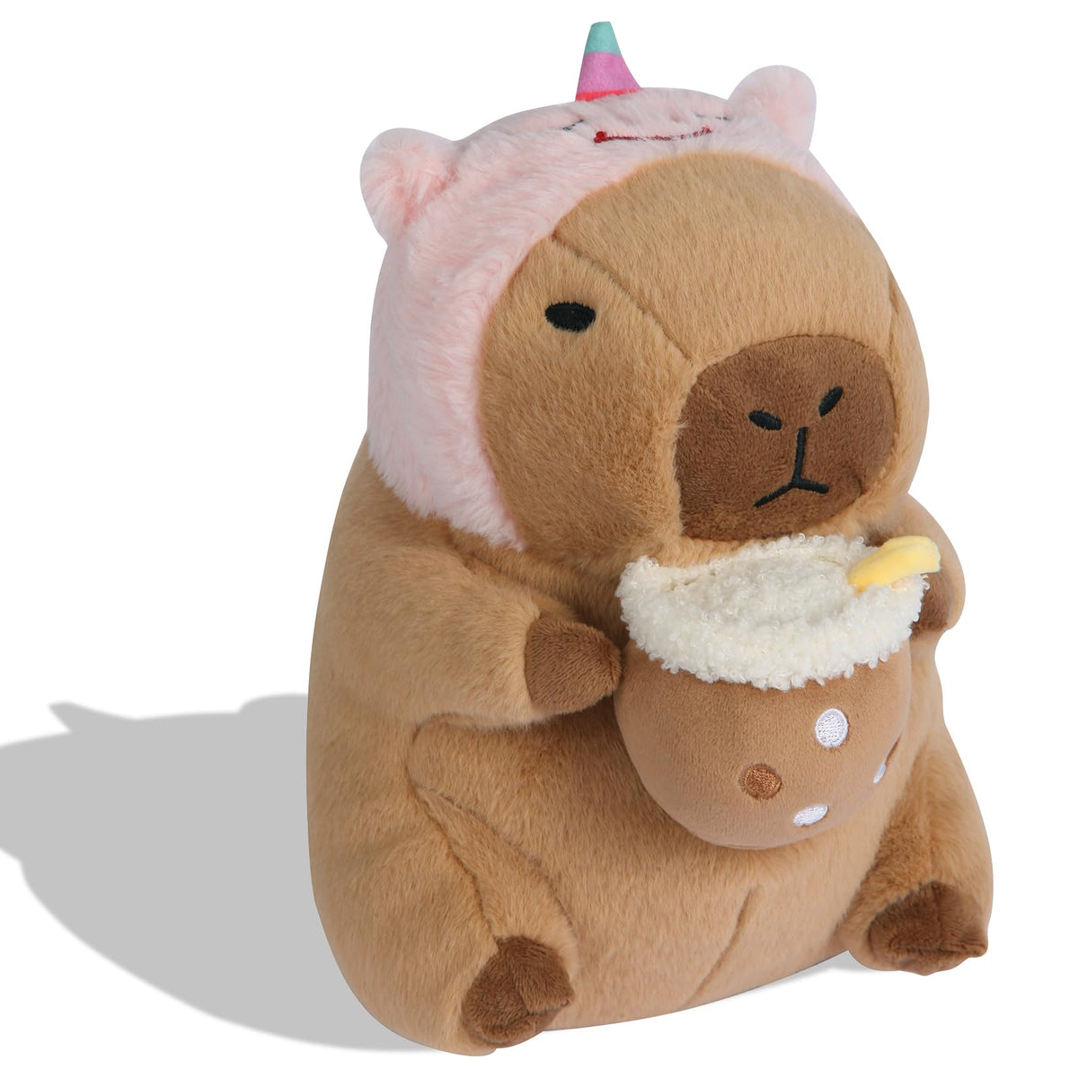 Acgtrick Cute Capybara Plush Soft Capybara Plushies Toys Kawaii Unicorn Capybara Stuffed Aniamls Toys For Girls Kids Adults Birt