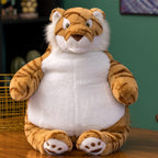 Ronivia Tiger Weighted Stuffed Animals, 17' 3.5 Lbs Weighted Tiger Plush Large Weighted Plush Animal Toy Pillow Gifts For Boys