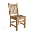Anderson Teak CHD-091-No Cushion Sonoma Dining Chair, Natural Finish Well Sanded
