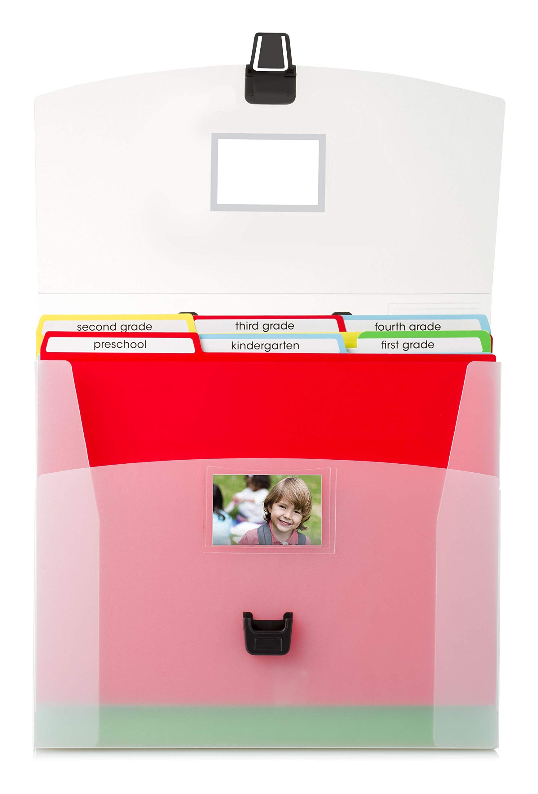 Pearhead School Years Organizer, Childrens School Highlights And Accomplishments Binder For Parents, File Keeper For Kids, Schoo