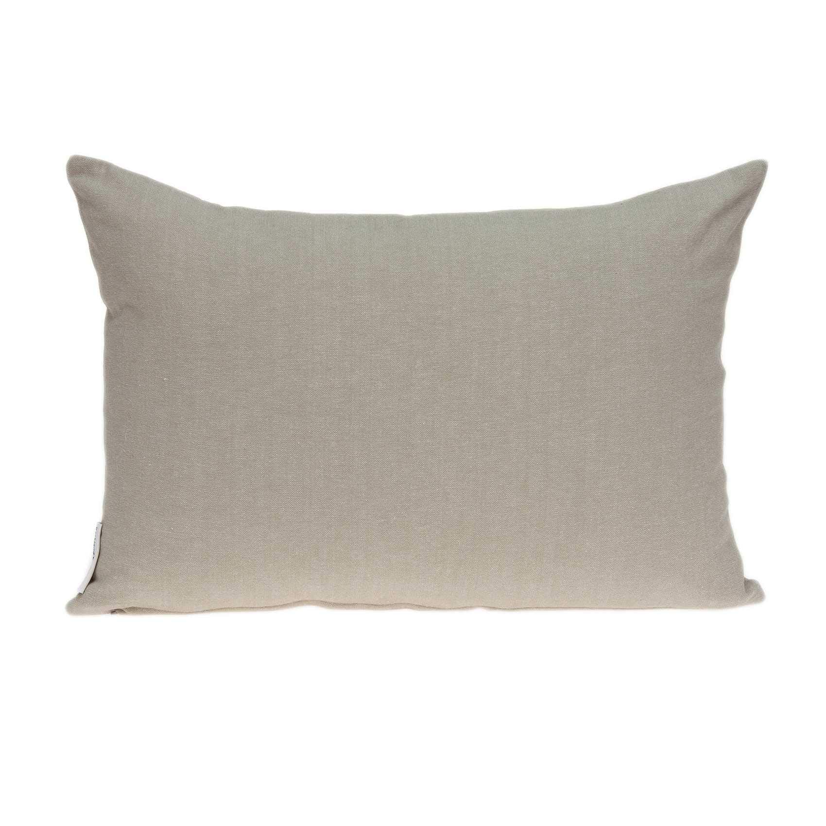 HomeRoots 100% Cotton Parkland Collection Tara Traditional Beige Pillow Cover