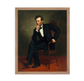 Poster Master Classic Painting Poster - Vintage Historical Print - Gift for Artist, Friend - Abraham Lincoln, 16th President Of 
