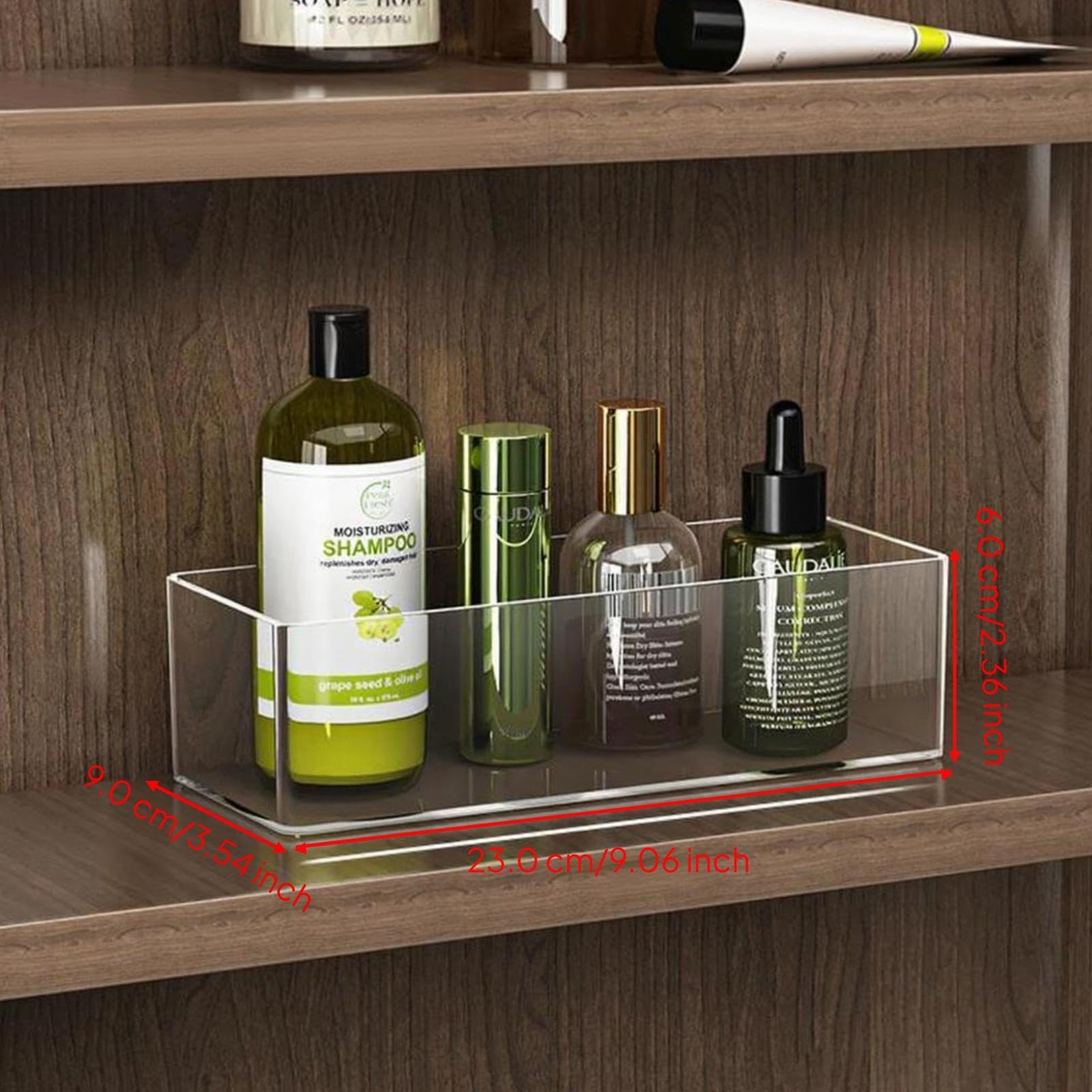 Snappsy Bathroom Cabinet, Adjustable Shelves, Under Sink Storage, Cream Color, Multifunctional Single Grid Box