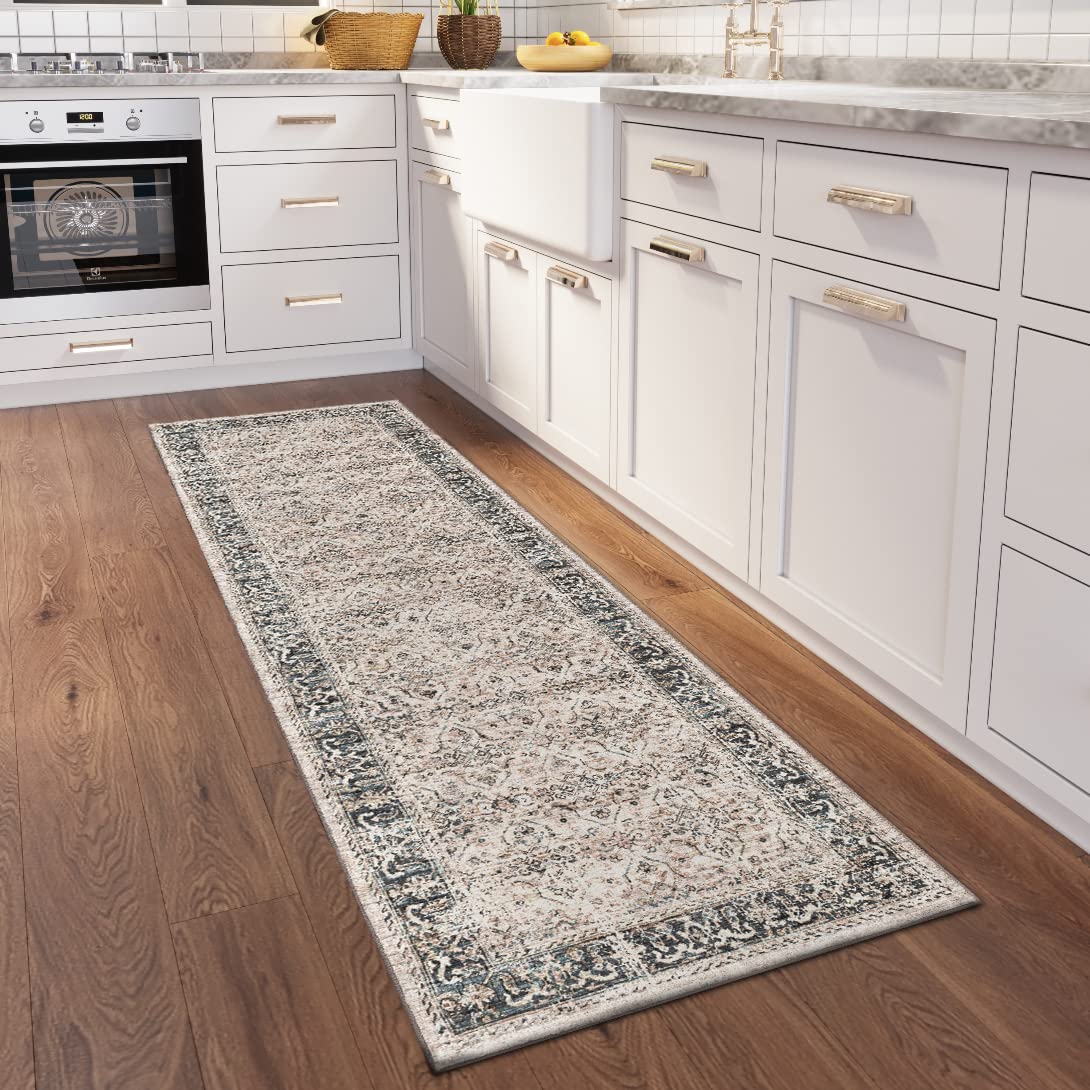Dalyn Rugs Jericho Jc10 Taupe 2'6&quot; X 10' Rectangle Soft Runner Rug, Easy Clean, Non Shedding, Bedroom, Entry, Living Room, Dining Room, Kitchen Rug