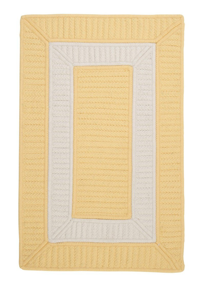 Colonial Mills Rope Walk Yellow 5Ft X 8Ft