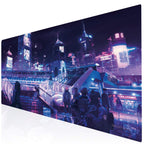 Imegny Large Gaming Mouse Pad, Extended Xxl Desk Pad & Non-Slip Rubber Mat For Mice And Keyboard With Stitched Edges (90X40 Zise