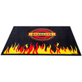 Doortex BBQ Fire Retardant Flame Resistant Mat for Under Grill 39 x 60 Flame Design