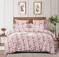 Homewards Pink Floral Double Bed Comforter Size 216X230Cm